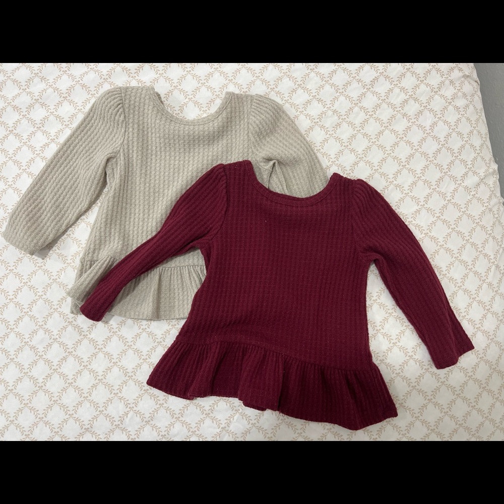 Cat & Jack long sleeve shirts